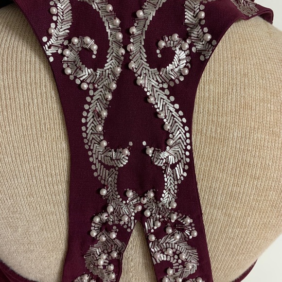 WHBM Embellished Racer Back Tank - Picture 4 of 8